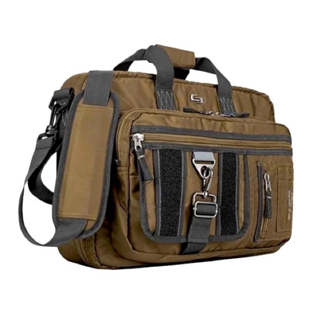 SOLO Black Ops ZONE—Laptop case - 15.6-inch Hybrid Briefcase VS Backpack